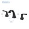 Kibi Pyramid II Bathroom Sink 8" Widespread Faucet with Drain Assembly KBF1022MB - alternate 7